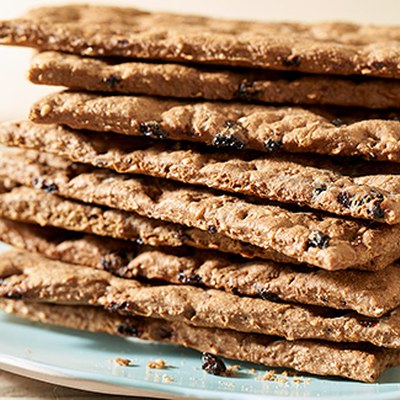 Crackers aux raisins secs