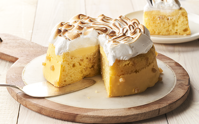 Fantasy Lemon Cake Meringue