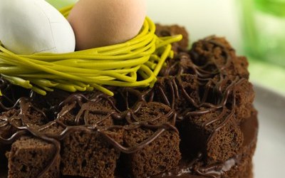 Gâteau de Pâques à l’American Brownie