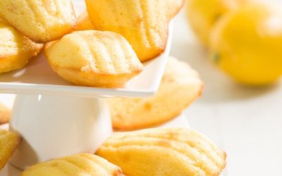 Madeleines au citron