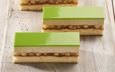 Bergamot & appelmoesgebak