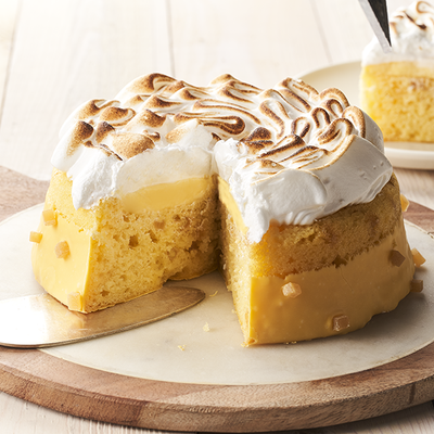 Fantasy Lemon Cake Meringue