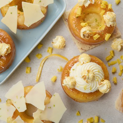 Zomerse Lemon Cake Donuts